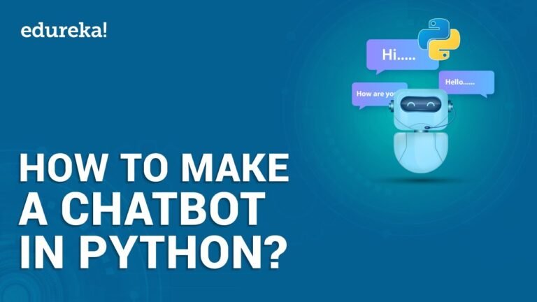 How To Build A Chatbot With Python